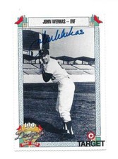 JOHN WERNAS 1990 TARGET AUTOGRAPHED SIGNED # 846 DODGERS