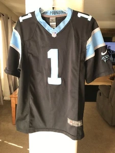 NFL Carolina Panthers Jersey Nike Keep Pounding Newton #1 Youth Size XL Stiched - Picture 1 of 12