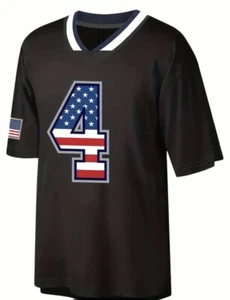 Dak Prescott Custom Cowboys USA Black Jersey - American Flag, Large - Bild 1 von 8