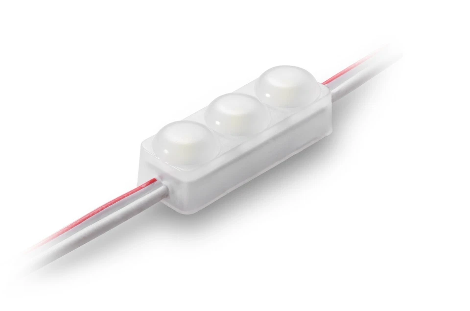 200x 3 Chip mini Epistar LED Injection module 2835SMD 0.7W 12V DC 6000k 13000Lm - Image 1 of 4