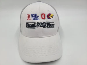 2012 Final Four Hat Cap Kentucky Wildcats Kansas Jayhawks Louisville Cardinals - Picture 1 of 12