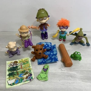 Nickelodeon Rugrats ANGELICA ON ROLLER SKATES 4" FIGURE,  Dil, Tommy Set 1998 - Picture 1 of 12