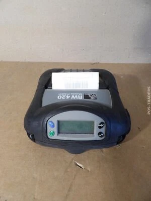 Zebra RW420 Thermal Ticket Receipt Printer R4D-0UBA000E-00 - INCL BATT / NO PSU - Bild 1 von 4