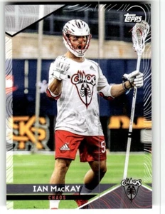 2022 Topps Premier Lacrosse League - Ian MacKay #3 (RC) - Picture 1 of 2