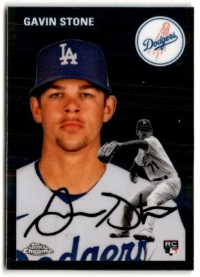 2023 Topps Chrome Platinum Ann. Gavin Stone Rookie #131 Los Angeles Dodgers - Image 1 of 2