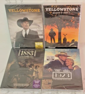 Yellowstone Season 5 Parts 1 and 2 +1883 + 1923 ( DVD SET ) New & Sealed USA - Picture 1 of 1