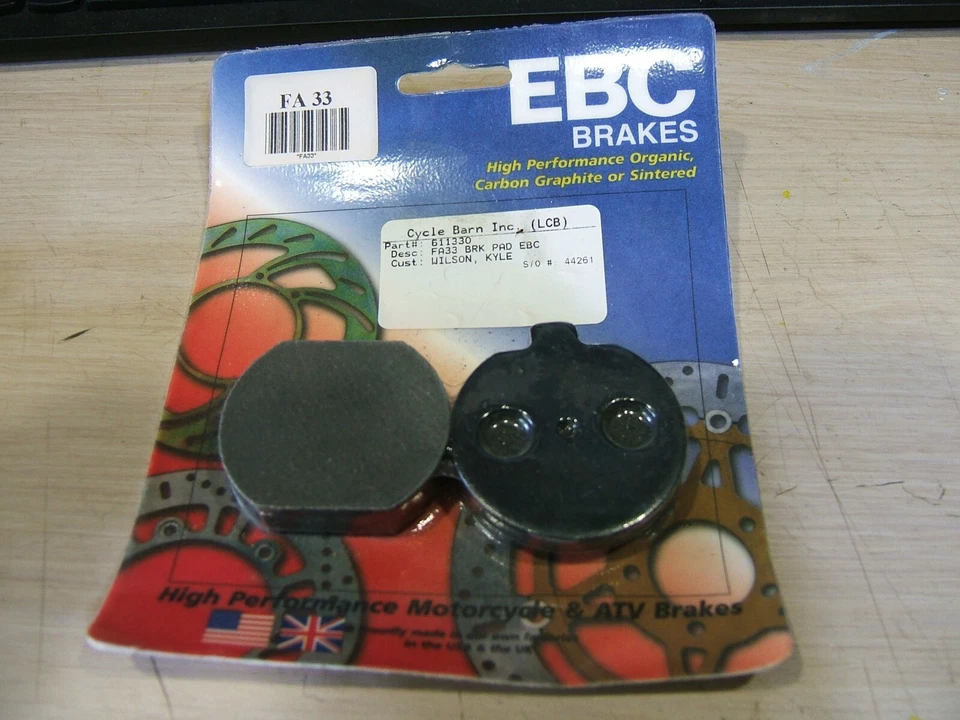 Pastillas de freno traseras BikeMaster 96-1146 para KTM 250 125 300 350 500 MXC 1986 85 Foto 1 de 1