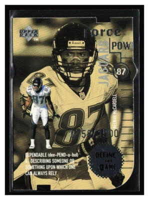 1998 Upper Deck Power Force #DG30 Keenan McCardell Die Cut /1500 - Image 1 of 2