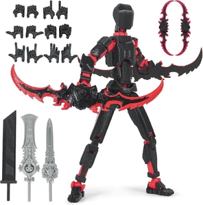 Figura de acción Dummy13 de 5,54"" impresa en 3D preensamblaje, Tian13 multiarticulada 12 pulgadas - Imagen 1 de 5