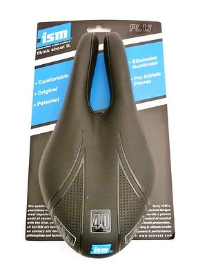 ISM PL 1.1 Bicycle Saddle Black  - Image 1 of 2