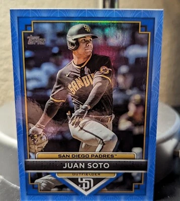 2023 Topps Costco Flagship Collection Juan Soto #13 BLUE /50 - Image 1 of 2