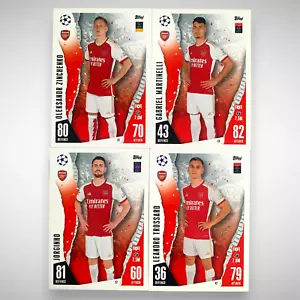 Match Attax 23/24 Arsenal Bundle Set of 4 CARDS UCL Football Cards Free Shipping - Picture 1 of 2