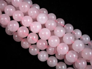 Rose Quartz 10mm Round Beads 38cm Strand DIY Jewellery Making - Picture 1 of 1