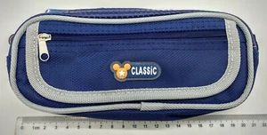 disney classic mickey mouse blue pencil case logo stationery bag gift rat tw - Picture 1 of 8