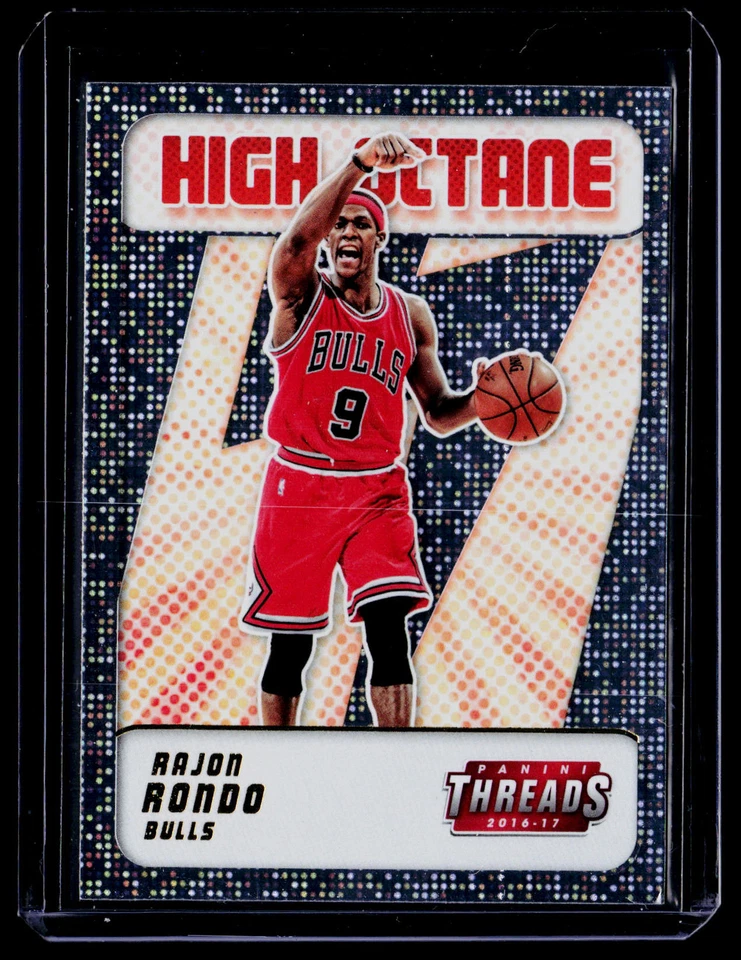 2016-17 Panini Threads #25 Rajon Rondo High Octane Century Proof Dazzle - Image 1 of 2