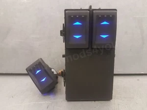 Ford Mondeo Mk3 2001-2007 Reg Blau LED 2 Wege Elektrische Fensterheber Schalter Set - Bild 1 von 7