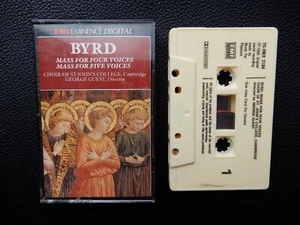 BYRD MASS FOR FOUR/FIVE VOICES - St JOHNS COLLEGE CHOIR - 1986 CASSETTE TAPE 4,5 - Picture 1 of 5