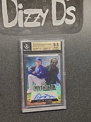 Gavin Stone 2023 Leaf Exotic Mythical Kaleidoscope Zombie Auto 1/1 Bgs 9.5  - Image 1 of 3
