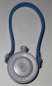 18643, Feldflasche, Wasserdose (mit Schultergurt, blau), grau - Picture 1 of 1