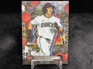 TOMMY TROY 2023 BOWMAN'S BEST #TP-3 TOP PROSPECT BASE CARD / ARIZONA DBACKS - Picture 1 of 2