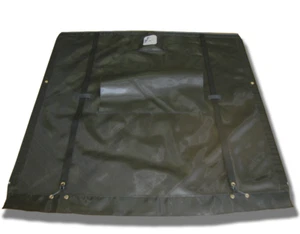 Trampolín Catamarán Nacra 5.5 SL Negro Corte Sesgado Malla 73.25" Ancho + Línea de Encaje - Imagen 1 de 5