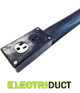 Electriduct Low-Profile Lay-Flat Electrical Power Extension Cord Covers - Picture 1 of 8