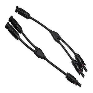 Blue Bar Solar Panel Connector Splitter 1pr Compatible with MC4 - Picture 1 of 5