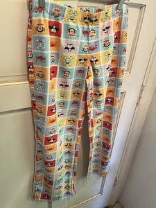 Paul Frank Julius The Monkey Bats Crabs Skulls Pajama Pants Size Medium - Picture 1 of 5