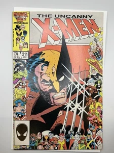 Uncanny X-Men 211 (1986) Primera aparición completa de merodeadores, masacre mutante - Imagen 1 de 3