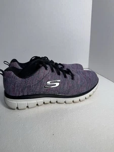 Zapatos para caminar Skechers tejidos de espuma viscoelástica 12614 multicolores para mujer talla 9 - Imagen 1 de 9