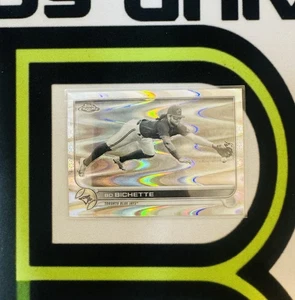2022 Topps Chrome Sonic #38 Bo Bichette blanco y negro RayWave Toronto Blue Jays - Imagen 1 de 1