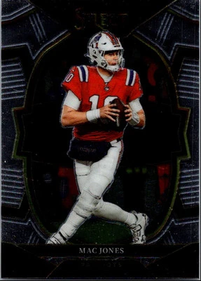 2022 Panini Select Mac Jones New England Patriots #92 - Image 1 of 2