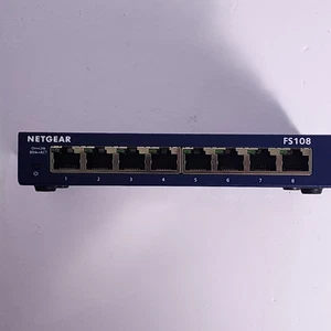 Netgear ProSAFE FS108 Fast Ethernet Switch basierend - Bild 1 von 6