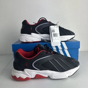 Adidas Oztral Herren schwarz Größe 8 Turnschuhe schwarz rot - Bild 1 von 5