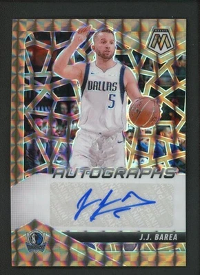 2024-25 J J BAREA 38/75 AUTO PANINI MOSAIC BRONZE AUTOGRAPHS - Image 1 of 2