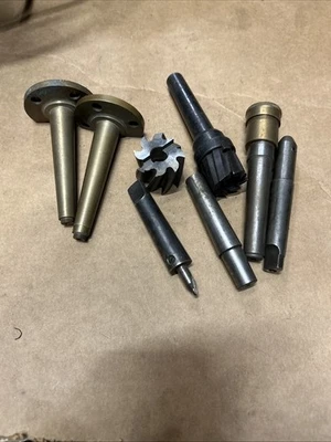 Milling Machine Head MT2 Collet Drill Chuck Arbor Tool Holder Bronze - Image 1 of 4