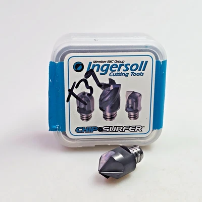 Ingersoll 1/2" 47N-5006T8RA45 IN2005 Carbide 45 Degree Chamfer Countersink T08 - Image 1 of 4