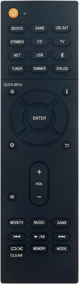 RC-941S Ersatzfernbedienung fur Onkyo 3D Surround Soundbar Syste - Bild 1 von 1