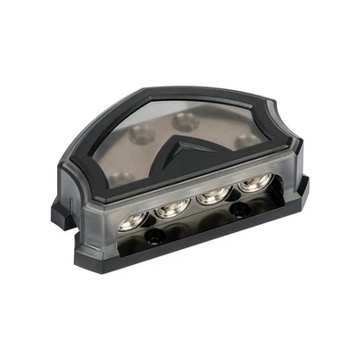 4-Way Power Distribution Block for Car Audio System 0/2/4 Gauge Input Output - Image 1 of 4