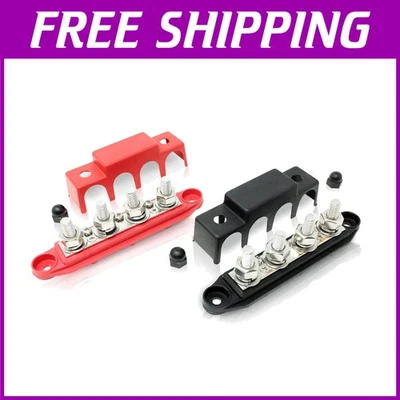 Marine & Automotive Power Distribution Block Bus Bar Pair - 250 Amp Rating - Image 1 of 4