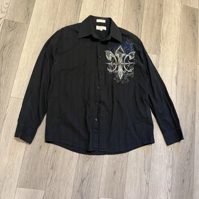 VTG eighty eight y2k men’s button down 100% cotton size large - Image 1 of 4