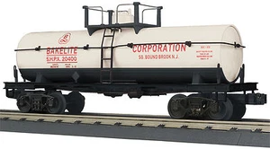 MTH Railking O Trains #20400 Bakelite Corporation carro cisterna 30-73413 - Foto 1 di 1