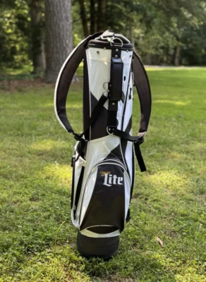Miller Lite Bolsa de Suporte Bolsa de Golfe Um Ótimo Presente de Dia dos Pais NOVO - Imagem 1 de 4
