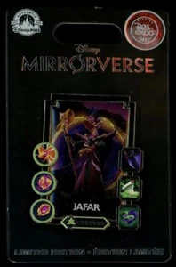 D23 Expo 2022 Mirrorverse Jafar Aladdin Fighter Pose LE 500 Disney Pin - Bild 1 von 1