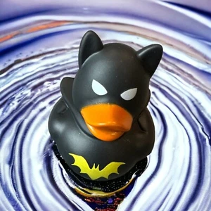 Rubber Duck Halloween Decor Bat Mask & Cape Car Home Office Cute Ornament - Picture 1 of 16