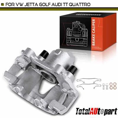 1x Pinza de freno de disco con soporte para Audi TT Volkswagen Golf Jetta delantera izquierda Foto 1 de 4