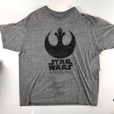 Camiseta Star Wars Rouge One Gris 2XL (48") Pecho Foto 1 de 4