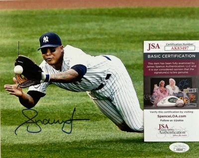 Andruw Rudolf Jones New York Yankees 2011/12 Rare Signed Auto 8x10 Photo JSA COA - Image 1 of 4