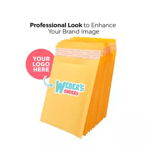 Any Size Kraft Bubble Mailers Shipping Mailing Padded Bags Envelopes Self-Seal - Picture 1 of 34