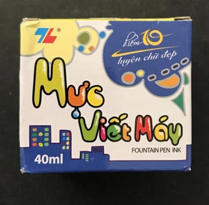 Blue Fountain Pen Ink_ 40ml_ FPI-07 - Picture 1 of 3